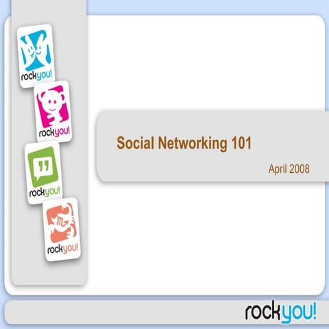 Social Networking 101 6.11.08