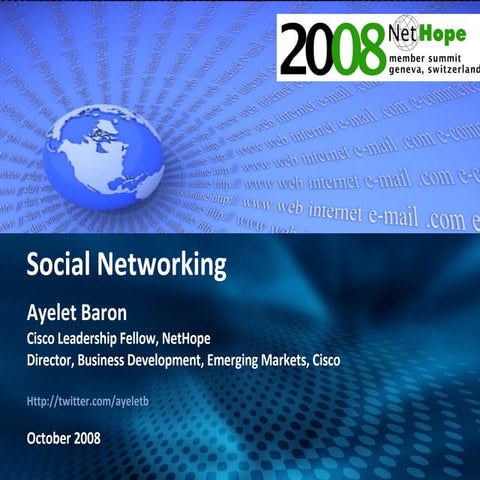 Social Networking Fundamentals