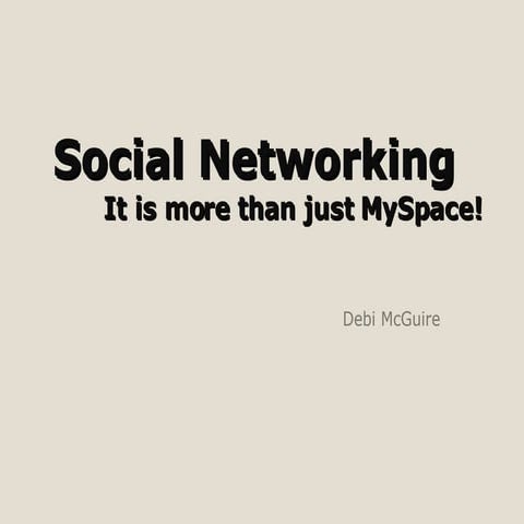 Social  Networks