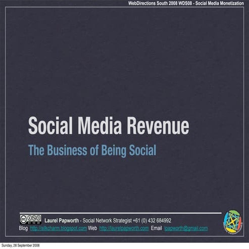Social Networks Monetized Revenue