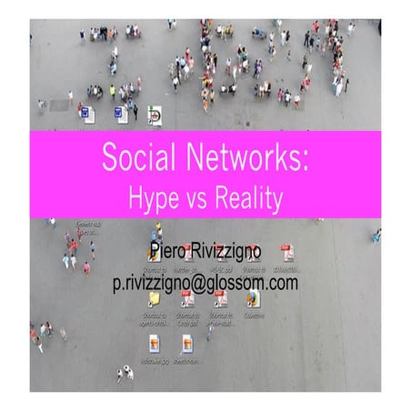 Social Networks: Hype Vs Reality