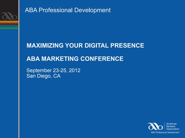 Maximizing Your Social Media Presence