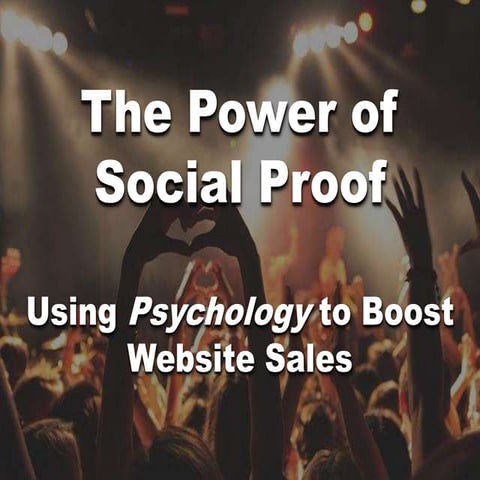 The power of social proof