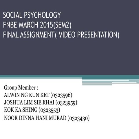 Social psycholog yvideo-slide