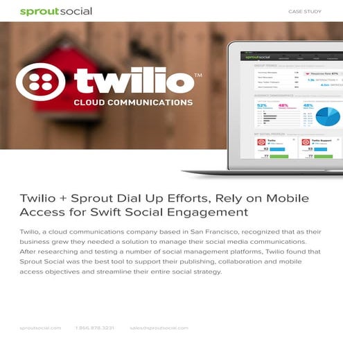 Case Study: Twilio & Sprout Social