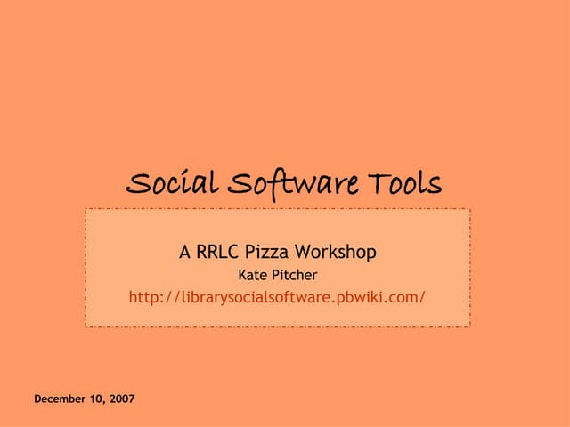 Social Software