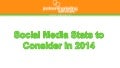 Social Media Statistics for 2014
