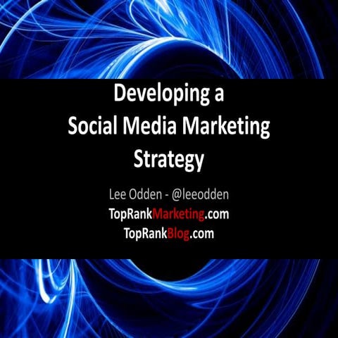 Develop a Social Media SEO Strategy