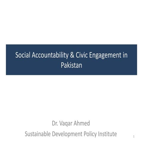 Social Accountability 