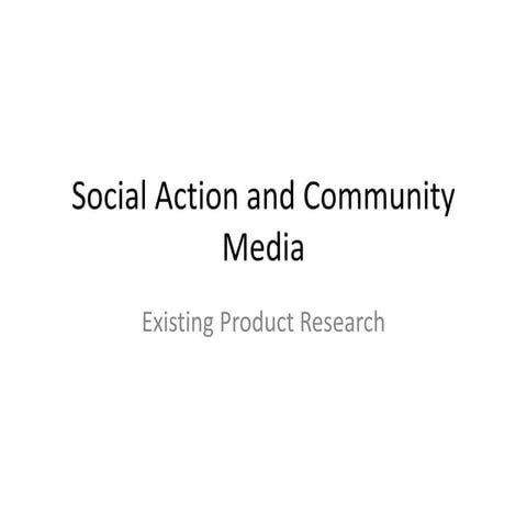 Social Action Case Studies