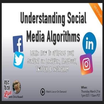 Social Media Algorithms | PDF | Social Networking | Internet