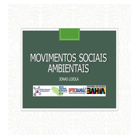 Movimento ambientalista ................... | PDF