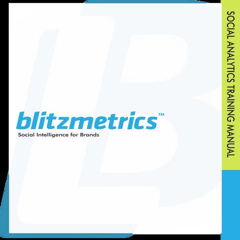 Social analytics training manual 2.9