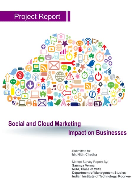 Social and Cloud Marketing Impact on Businesses