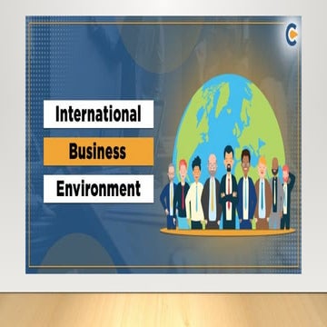 SOCIAL AND ECONOMIC ENVIRONMENT IMPORT..