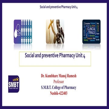 Social and preventive Pharmacy  UNIT 4.pptx