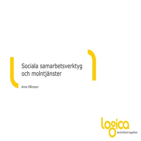 Sociala samarbetsverktyg: Hitta rätt information snabbare och enklare