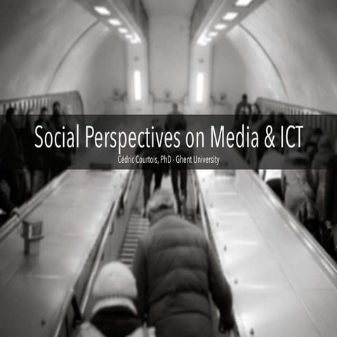 Social Aspects of Media & ICT
