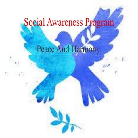 Social awareness for peace