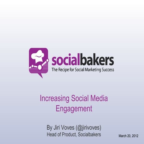 Increasing Social Media Engagement