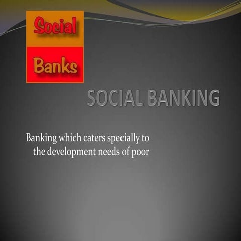 Social banking