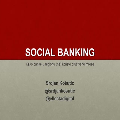Social banking