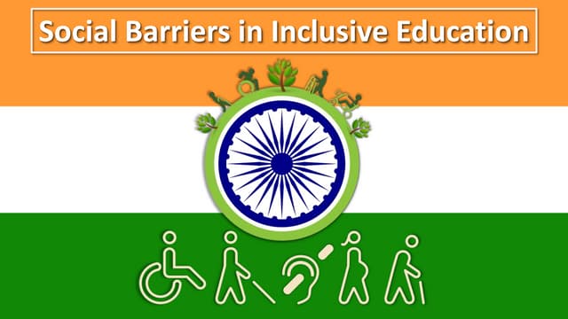 Social barriers in inclusive education