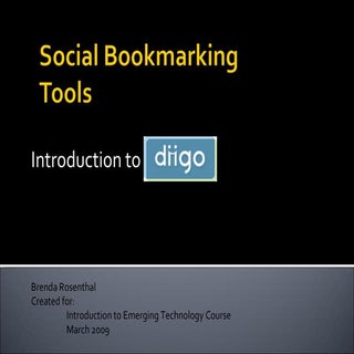 Social Bookmarking Introduction To ...