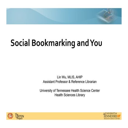 Social Bookmarking and You