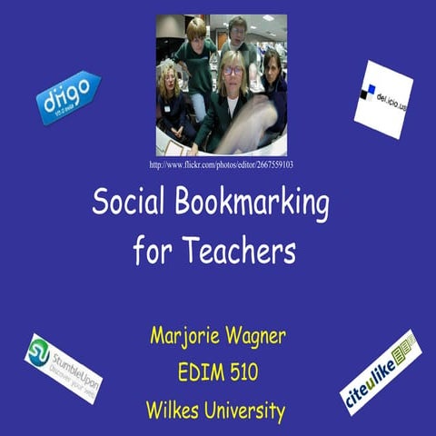 Social bookmarking for teachers
