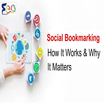 Social Bookmarking Site – Save, Share & Promote Your Links Online