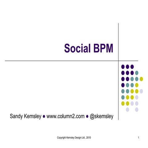 Social BPM