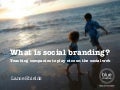 What is Social Branding?