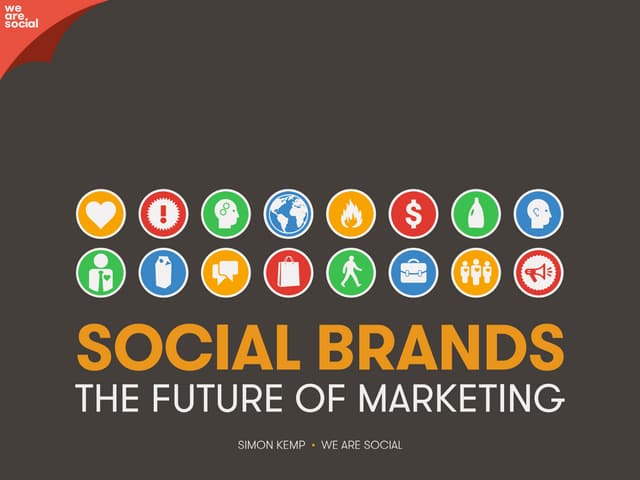 We Are Social presents Social Brands: The eBook