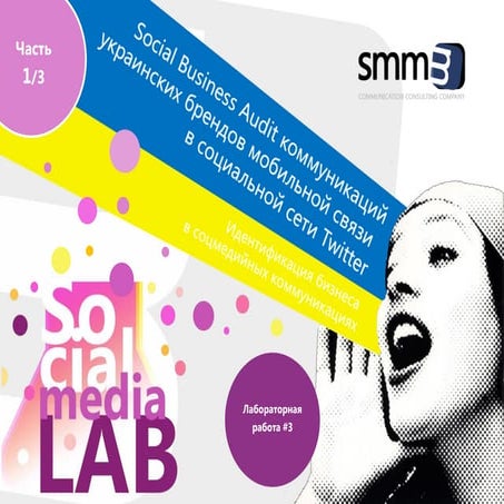 Social business audit коммуникаций украинских операторов мобильной связи в Tw...