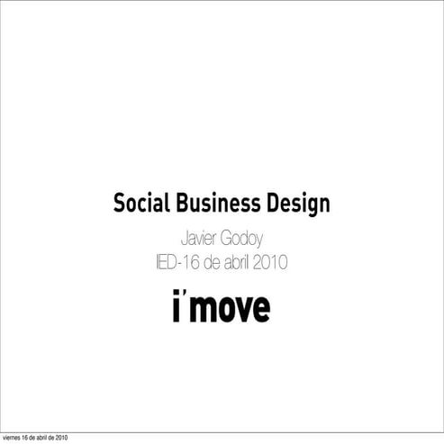 Social Business Design -