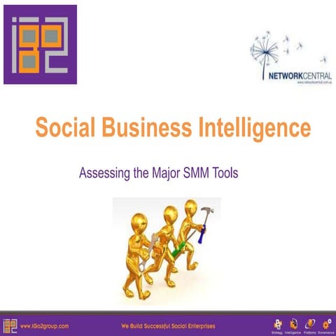 Social business intelligence assessing the major Social Media Monitoring tool