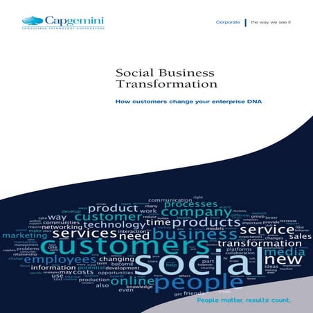 Social Business Transformation - How customers change your enterprise DNA