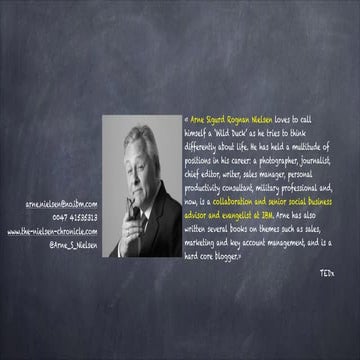 Social Business - Why? What? How?