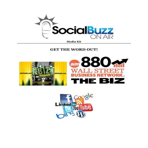 SocialBuzzONAIR Media Kit