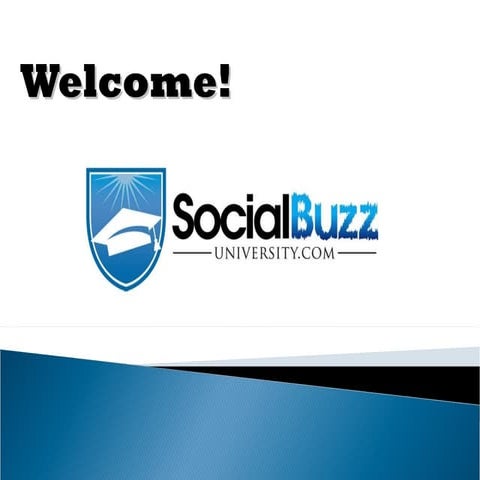 SocialBuzzUniversity.com - Social Media Training : Listening, Caring, Engaging