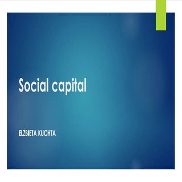 Social capital