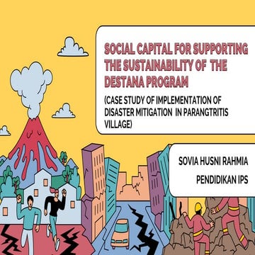SOCIAL CAPITAL FOR SUPPORTING THE SUSTAINABILITY OF THE DESTANA PROGRAM ...