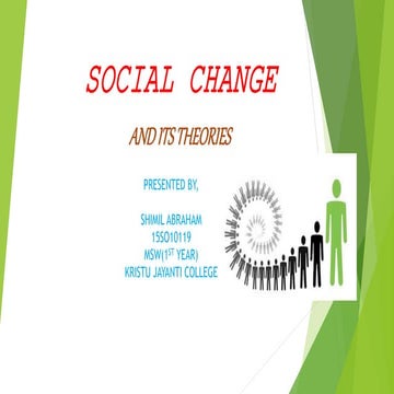 Social change | PPTX