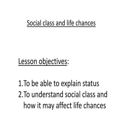 Social class