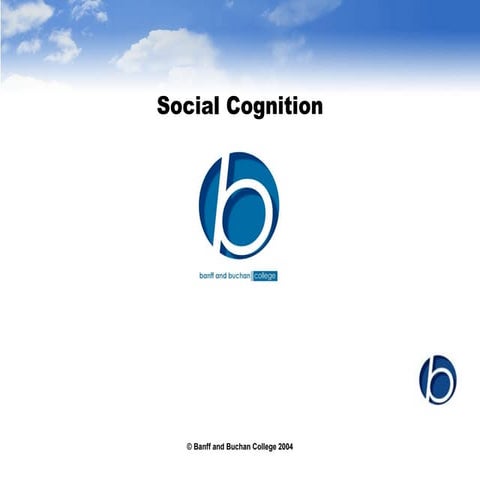 Social cognition