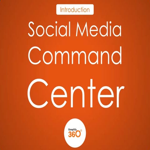 Social Media Command Center - Simplify360