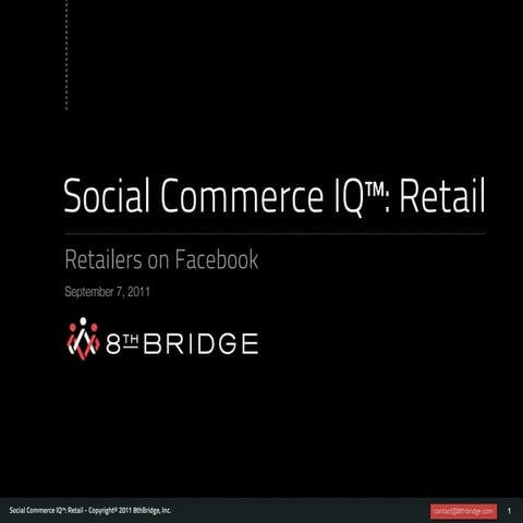 Social commerce IQ in eStore