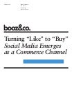 Social commerce - Like to buy