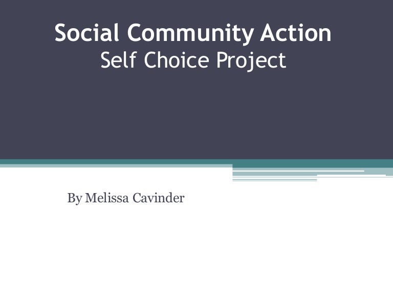 Social community action